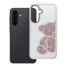 Samsung A37 5G dėklas, rožinis, meškiukas Samsung A37 5G dėklas, rožinis, meškiukas