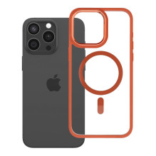ROAR dėklas MAG BUMPER, suderinamas su „MagSafe“, skirtas IPHONE 15 Pro Max, oranžinis ROAR dėklas MAG BUMPER, suderinamas su „MagSafe“, skirtas IPHONE 15 Pro Max, oranžinis