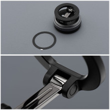 FORCELL Magic Mag Magnetic Suction Cup Phone Holder Compatible with MagSafe black