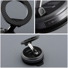 FORCELL Magic Mag Magnetic Suction Cup Phone Holder Compatible with MagSafe black