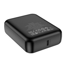 Powerbank Hoco 5000 mAh 2A J96 black Powerbank Hoco 5000 mAh 2A J96 black