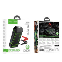 Powerbank Hoco 10000 mAh 3A with car emergency starter QS1 black Powerbank Hoco 10000 mAh 3A with car emergency starter QS1 black