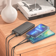 Powerbank Hoco 10000 mAh QC PD 3A 22,5W J101 black Powerbank Hoco 10000 mAh QC PD 3A 22,5W J101 black