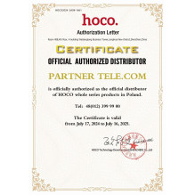 HOCO powerbank 20000 mAh 2A J123A black HOCO powerbank 20000 mAh 2A J123A black