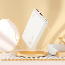 Powerbank Hoco 10000 mAh QC PD 3A 22,5W J101 white Powerbank Hoco 10000 mAh QC PD 3A 22,5W J101 white