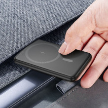 Powerbank compatible with MagSafe Hoco 5000 mAh QC PD 2A 20W ultra-thin J140A black Powerbank compatible with MagSafe Hoco 5000 mAh QC PD 2A 20W ultra-thin J140A black