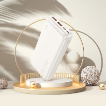 Powerbank Hoco 20000 mAh QC PD 3A 22,5W J101A white Powerbank Hoco 20000 mAh QC PD 3A 22,5W J101A white