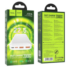 Powerbank Hoco 20000 mAh QC PD 3A 22,5W J101A white Powerbank Hoco 20000 mAh QC PD 3A 22,5W J101A white