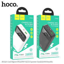 Powerbank Hoco 20000 mAh QC3.0 PD 3A 20W J102A white Powerbank Hoco 20000 mAh QC3.0 PD 3A 20W J102A white