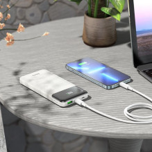 Powerbank Hoco 10000 mAh QC3.0 PD 3A 20W J102 white Powerbank Hoco 10000 mAh QC3.0 PD 3A 20W J102 white