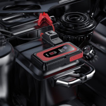 Powerbank Hoco 10000 mAh 2,4A 18W with a car jump-start function QS3 black Powerbank Hoco 10000 mAh 2,4A 18W with a car jump-start function QS3 black