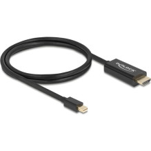 DELOCK Displayport Kabel mini DP - HDMI St / St 3.00m Black DELOCK Displayport Kabel mini DP - HDMI St / St 3.00m Black
