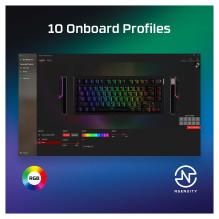 HyperX Alloy Rise Gaming 75 keyboard