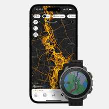 „Suunto Vertical Solar“ 3,56 cm (1,4 colio) taškinis ekranas 49 mm 280 x 280 pikselių Jutiklinis ekranas Juodas GPS (pal