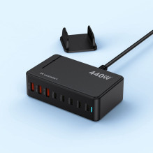 Wozinsky Wozinsky WSL-240 GaN QC3 Charging Station - 200W - Black