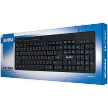Sven klaviatūra SVEN KB-C3060 juoda Sven klaviatūra SVEN KB-C3060 juoda