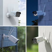 Surveillance Camera - Reolink W430 4K Outdoor Camera, Wi-Fi 6, 5X Optical Zoom, People/Vehicle/Animal Detection, Color N