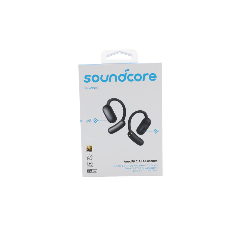 Ausinės Anker Soundcore AeroFit 2 AI Black