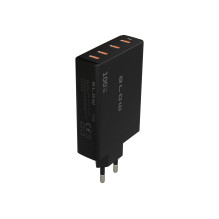 Wall charger USB-Cx4 PD 100W GAN black Wall charger USB-Cx4 PD 100W GAN black