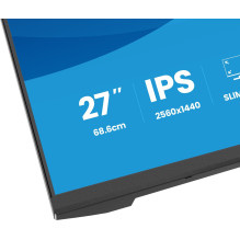 iiyama ProLite XB2793QSU-B1 computer monitor 68.6 cm (27") 2560 x 1440 pixels Quad HD LED Black