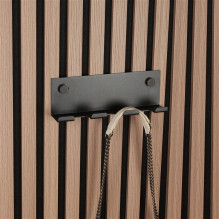 METAL SHELF WITH 4 HOOKS FOR ACOUSTIC P. METAL SHELF WITH 4 HOOKS FOR ACOUSTIC P.