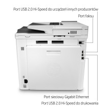 HP Color LaserJet Enterprise LaserJet Enterprise M480f Multifunction Color Printer, Ethernet Only Copier, Scanner