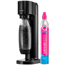 SodaStream Soda Maker Gaia QC black Schwarz incl 1 bottle (1017911770) SodaStream Soda Maker Gaia QC black Schwarz incl 1 bottle (1017911770)