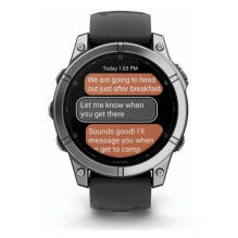 Garmin fēnix E - 47 mm AMOLED Black / Silber Garmin fēnix E - 47 mm AMOLED Black / Silber