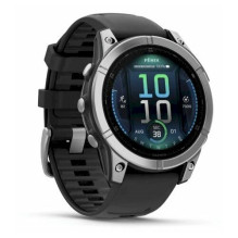 Garmin fēnix E - 47 mm AMOLED Black / Silber Garmin fēnix E - 47 mm AMOLED Black / Silber