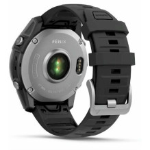 Garmin fēnix E - 47 mm AMOLED Black / Silber Garmin fēnix E - 47 mm AMOLED Black / Silber