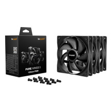 be quiet! Ventiliatorius Pure Wings 3 PWM Triple Pack - 120mm korpuso ventiliatorius be quiet! Ventiliatorius Pure Wings 3 PWM Triple Pack - 120mm korpuso ventiliatorius