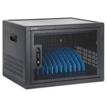 Manhattan Laptop Charging Cabinet Desktop (or trolley) via USB-C 65W 16" 12-bay, Suitable for USB-C laptops (to 16& Manhattan Laptop Charging Cabinet Desktop (or trolley) via USB-C 65W 16" 12-bay, Suitable for USB-C laptops (to 16&