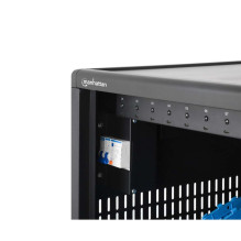 Manhattan Laptop Charging Cabinet Desktop (or trolley) via USB-C 65W 16" 12-bay, Suitable for USB-C laptops (to 16& Manhattan Laptop Charging Cabinet Desktop (or trolley) via USB-C 65W 16" 12-bay, Suitable for USB-C laptops (to 16&