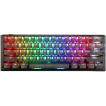 Ducky One 3 Aura Black Mini Gaming Tastatur. RGB LED - MX-Red (DKON2161ST-RDEPDABAAAC1) Ducky One 3 Aura Black Mini Gaming Tastatur. RGB LED - MX-Red (DKON2161ST-RDEPDABAAAC1)