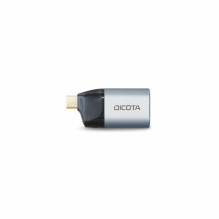 Dicota USB-C to Ethernet Mini Adapter with PD (100W) silver Dicota USB-C to Ethernet Mini Adapter with PD (100W) silver