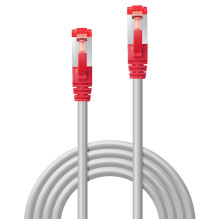 Network Cable - LINDY CrossOver Cat.6 S / FTP Network Cable, RJ45, M / M, 250MHz, 27AWG, 5 m, Grey Network Cable - LINDY CrossOver Cat.6 S / FTP Network Cable, RJ45, M / M, 250MHz, 27AWG, 5 m, Grey