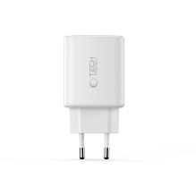 Tech-Protect Tech-Protect NCA65W-GAN 3-Port 65W Wall Charger - White
