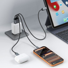 Tech-Protect Tech-Protect NCA65W-GAN 3-Port 65W Wall Charger - White
