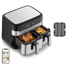Tefal EY905D Easy Fry Grill Dual Heißluftfritteuse ede Tefal EY905D Easy Fry Grill Dual Heißluftfritteuse ede
