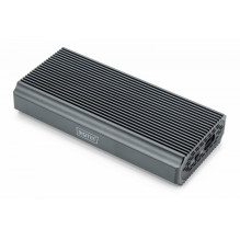 Obudowa USB 4.0 Type C su SSD disku M.2 NVMe 40 Gbps aliuminis, benarzędziowa Obudowa USB 4.0 Type C su SSD disku M.2 NVMe 40 Gbps aliuminis, benarzędziowa