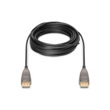 Digitus DisplayPort AOC Hybrid Fiber Optic Cable, UHD 8K, 10 m Digitus DisplayPort AOC Hybrid Fiber Optic Cable, UHD 8K, 10 m