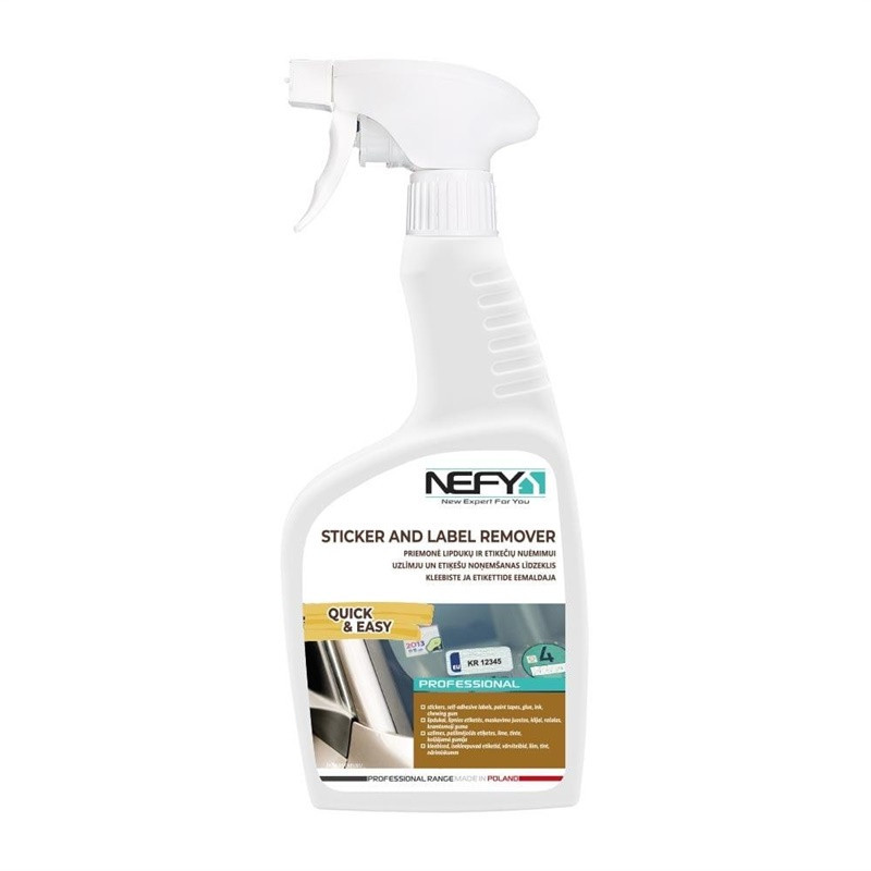 Cleaner for adhesive materials NEFY, 0.5 l