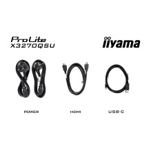 Monitorius - IIYAMA ProLite X3270QSU-B1 31,5″ QHD IPS 100 Hz Juodas