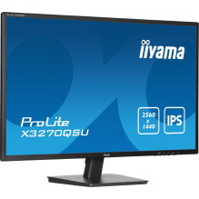 Monitorius - IIYAMA ProLite X3270QSU-B1 31,5″ QHD IPS 100 Hz Juodas