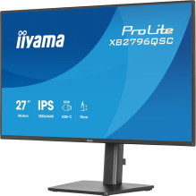 Monitorius - IIYAMA ProLite XB2796QSC-B1 27" QHD IPS 75 Hz Juodas