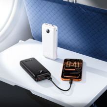 Powerbank Hoco 20000 mAh QC 22,5W+PD 20W LED J172A balta Powerbank Hoco 20000 mAh QC 22,5W+PD 20W LED J172A balta