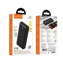 Powerbank Hoco 20000 mAh QC 22,5W+PD 20W LED J172A balta Powerbank Hoco 20000 mAh QC 22,5W+PD 20W LED J172A balta