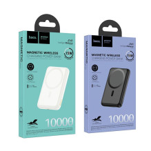 Powerbank compatible su MagSafe Hoco 10000 mAh QC PD 2A 20W J141 pieno baltumo Powerbank compatible su MagSafe Hoco 10000 mAh QC PD 2A 20W J141 pieno baltumo