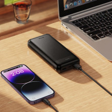 Powerbank 20000 mAh 2A 10W Hoco J153A juoda Powerbank 20000 mAh 2A 10W Hoco J153A juoda