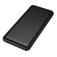 Powerbank 10000 mAh 2A 10W Hoco J153 juoda Powerbank 10000 mAh 2A 10W Hoco J153 juoda